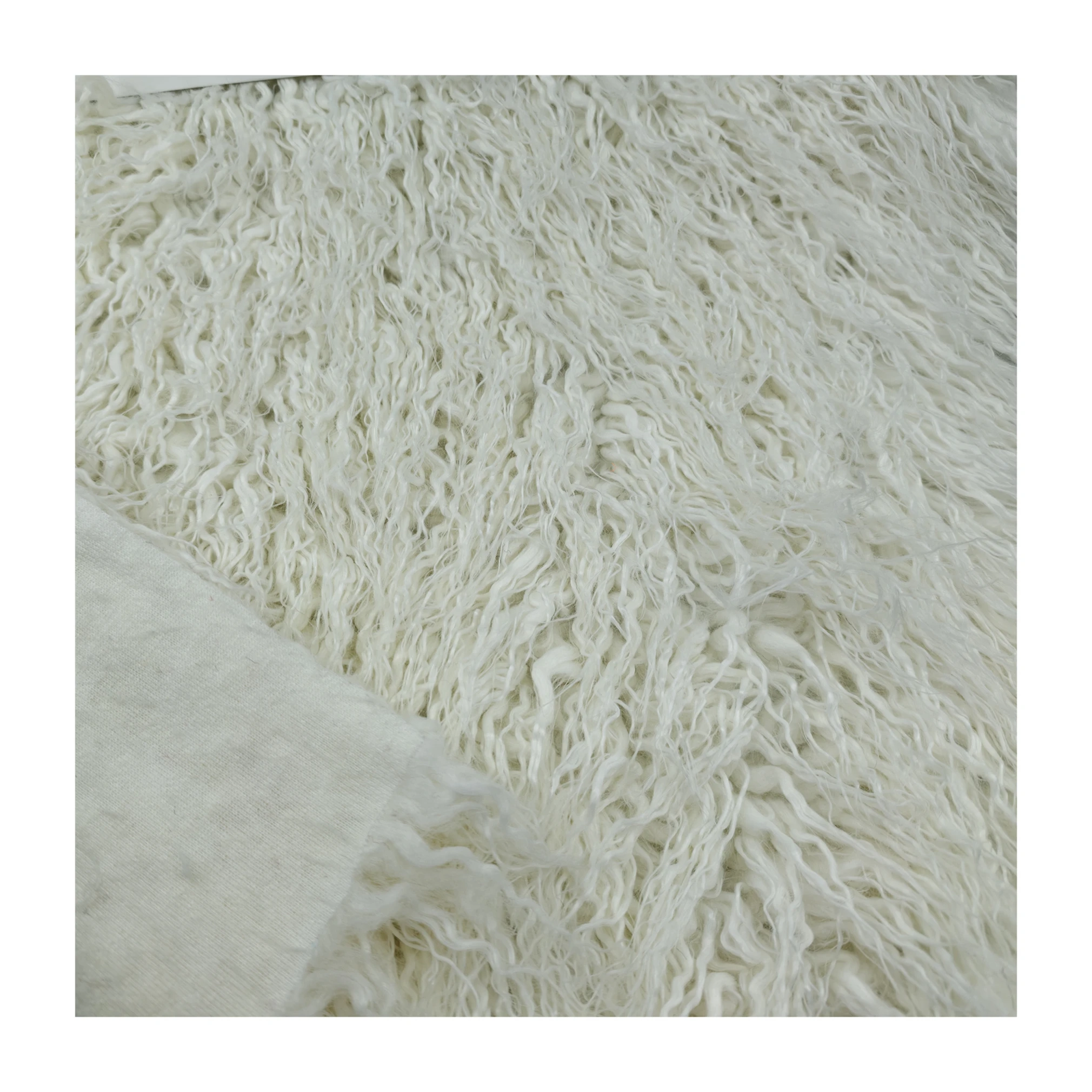 Stylish Long Pile Mongolian Sheep High Pile Faux Fur Fabric for Garment/Hometextile/Toys
