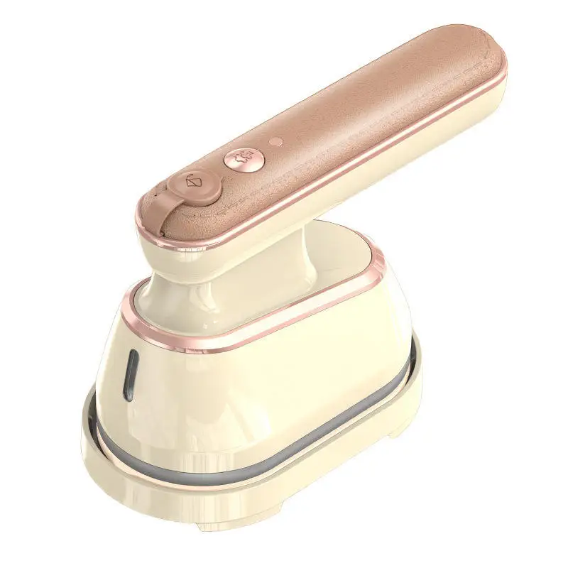 Автоматическая гладильная машина ручной 800 Вт Мини Бежевый отпариватель для одежды с резервуаром для воды 100 мл для путешествий домашнего использования