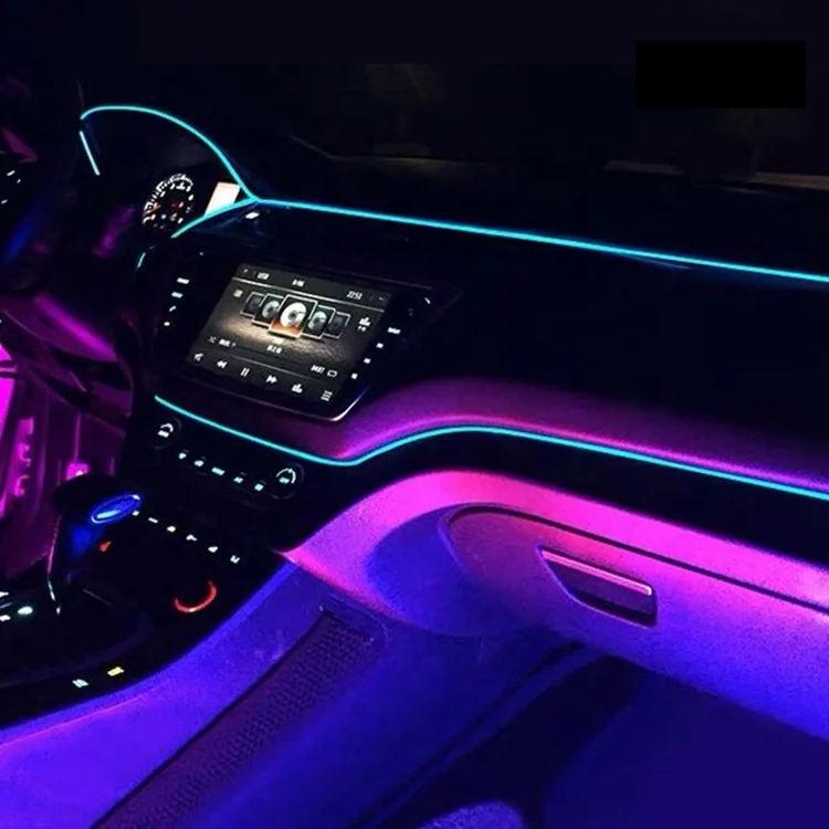 3MM OD Skirt  Side Glow Fiber Optic for Car Shoes Pad - Side Light Plastic  Fiber - Side Emitting Fiber Optic tube  Lighting