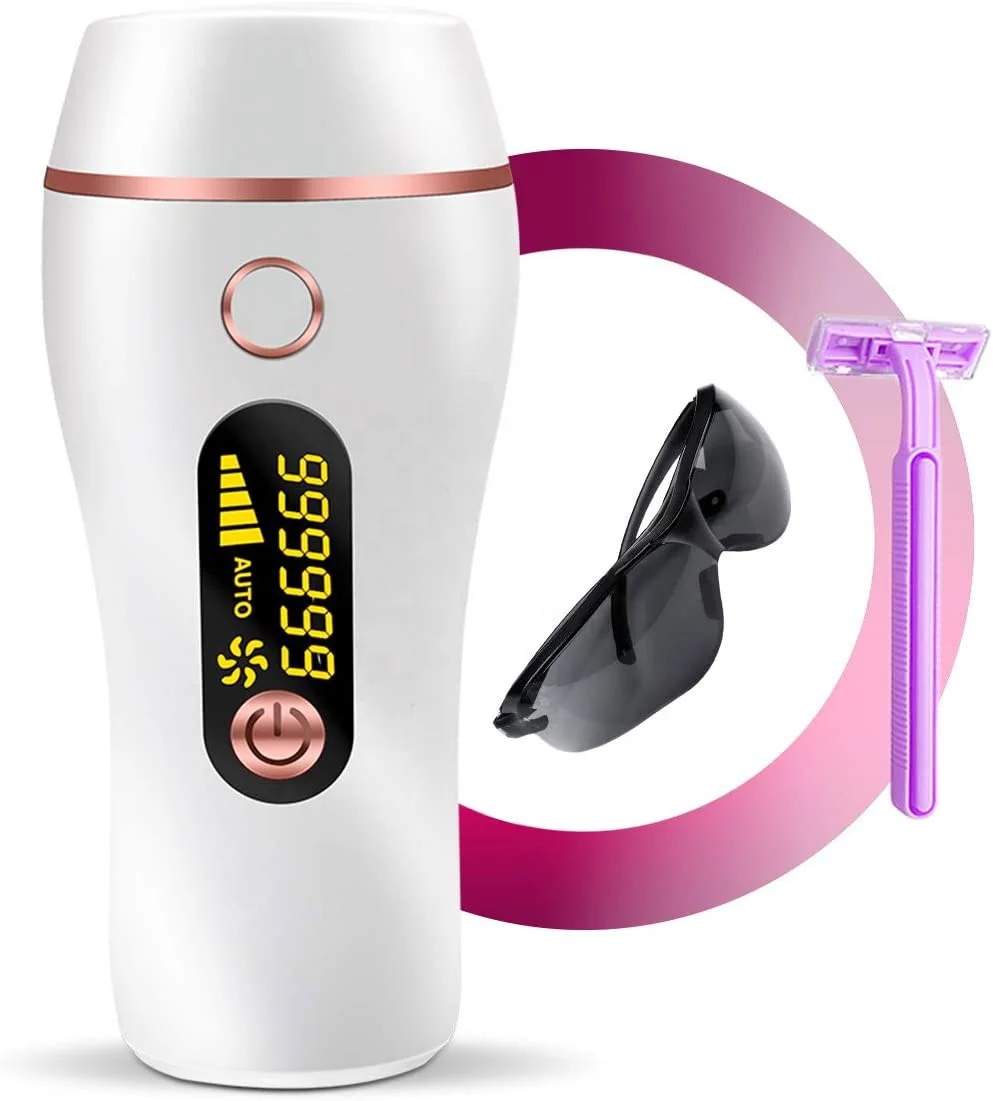 Устройство для домашнего удаления волос ARTZ, безболезненное удаление волос на теле и лице для мужчин и женщин, лазерное удаление волос