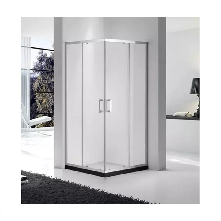 Manufacturers custom high quality aluminum alloy frame tempered glass hotel bathroom independent shower room