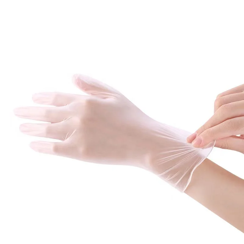 Disposable PVC SafetyGlove Vinyl PPE GloveHome Restaurant