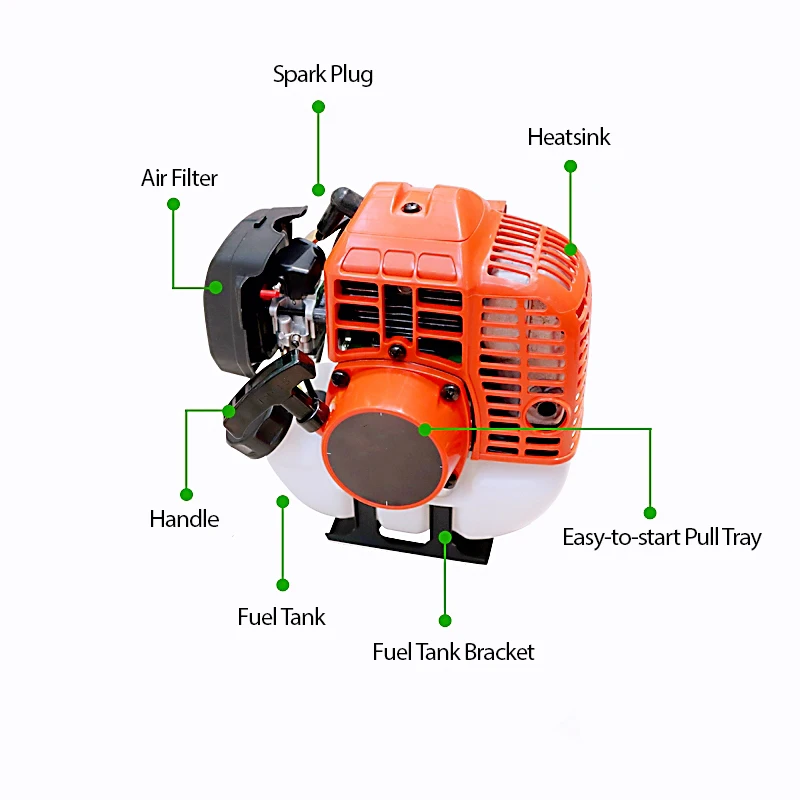Professional Manufacturer Portable Gasoline Grass Brush Cutter Garden Brush Cutter