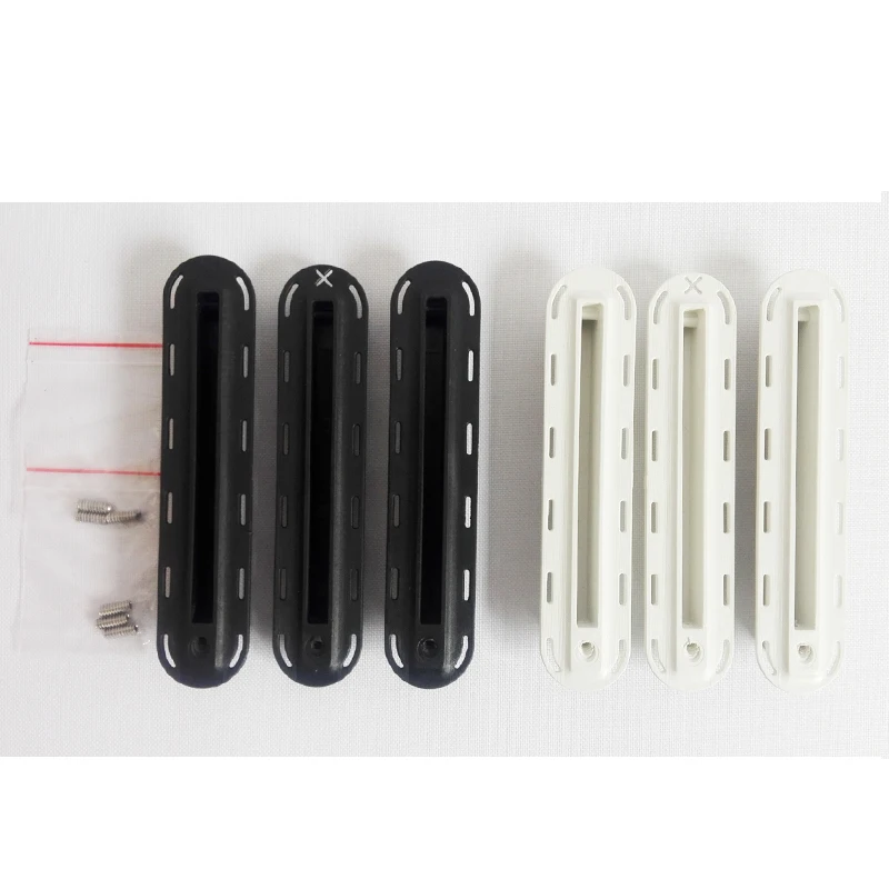 Good Sale Plastic Double Tab Fusion Surf Fin Box Nylon Single Tab Fin Plug with Key and Screws for Surfboard Fins
