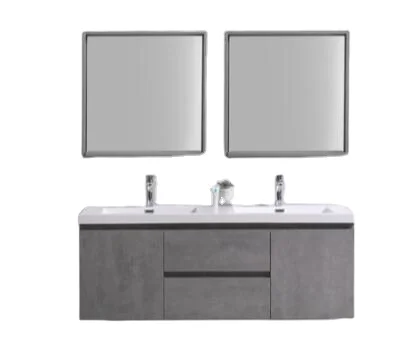 Nanan Guanshu good quality china classic style good design showroom modern with mirror bathroom cabinet