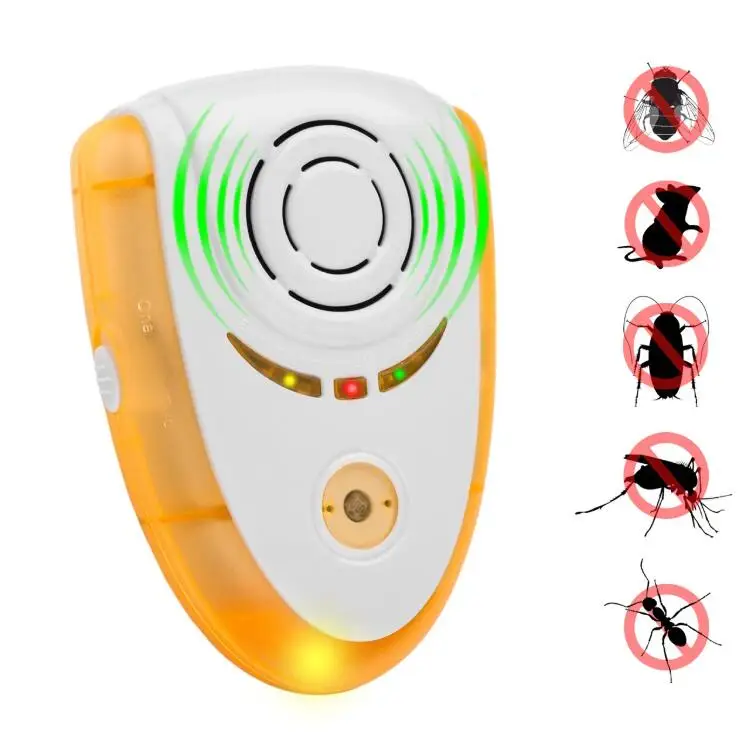 Eco friendly EU US AU UK Plug in Electronic Ultrasonic ant Bug Gecko cockroach Repeller Rat mouse Mosquito repellent