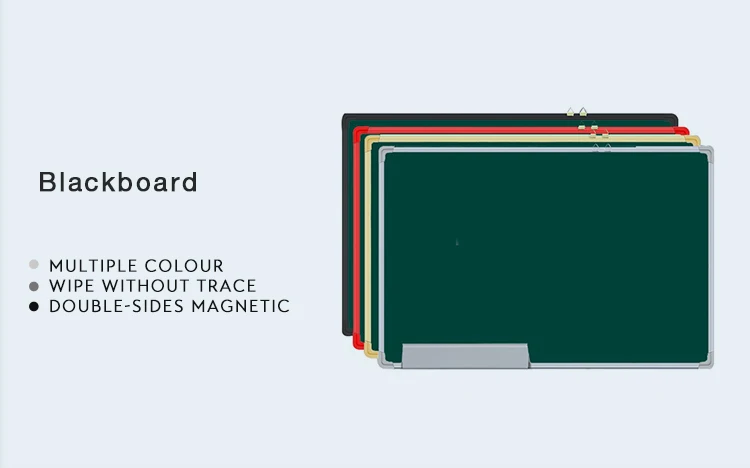classroom use green board and white board