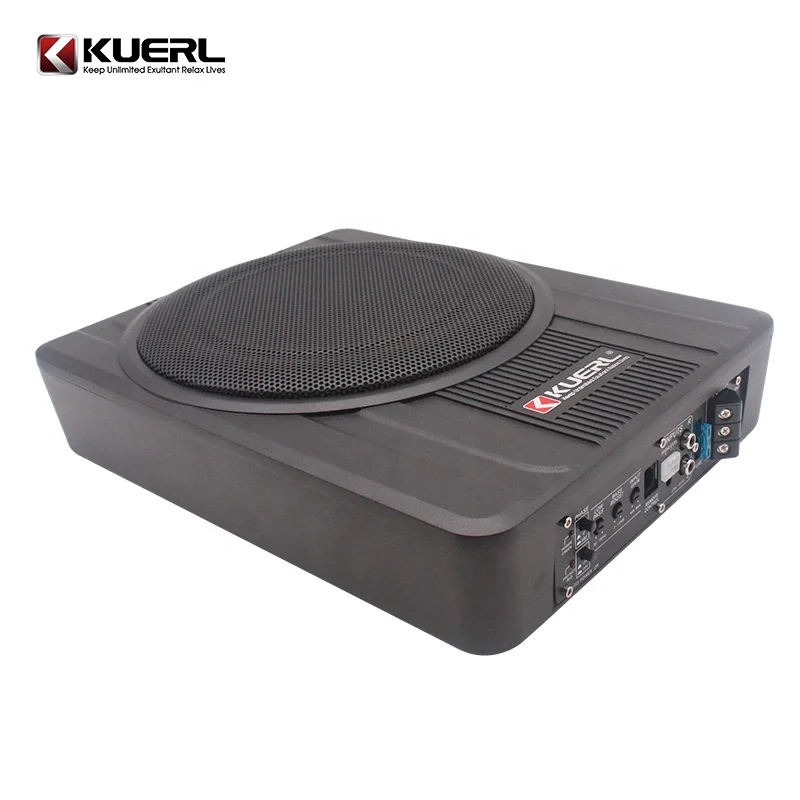 Factory direct sale high power car subwoofer ultra-thin pure bass car active subwoofer
