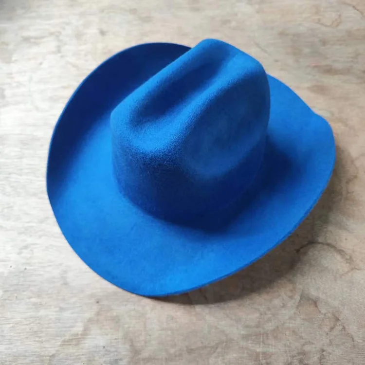 Wholesale Custom Australian Wool Felt Cowboy Hats with Adjustable Sweatband