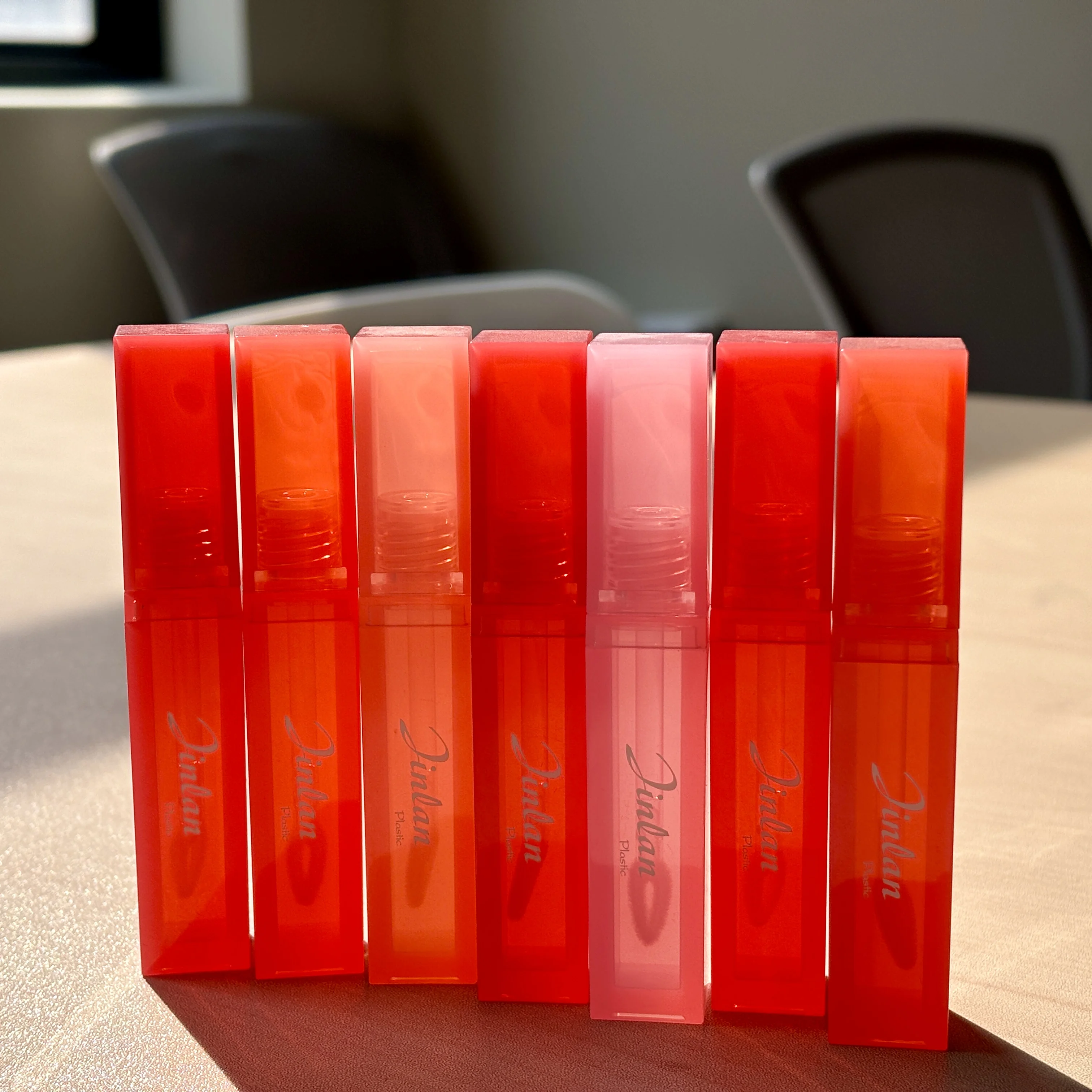 Jinlan Lip Gloss Containers Bottle Classy With Gloss Inside Custom Label For Lipgloss Tubes New Product Of 2024