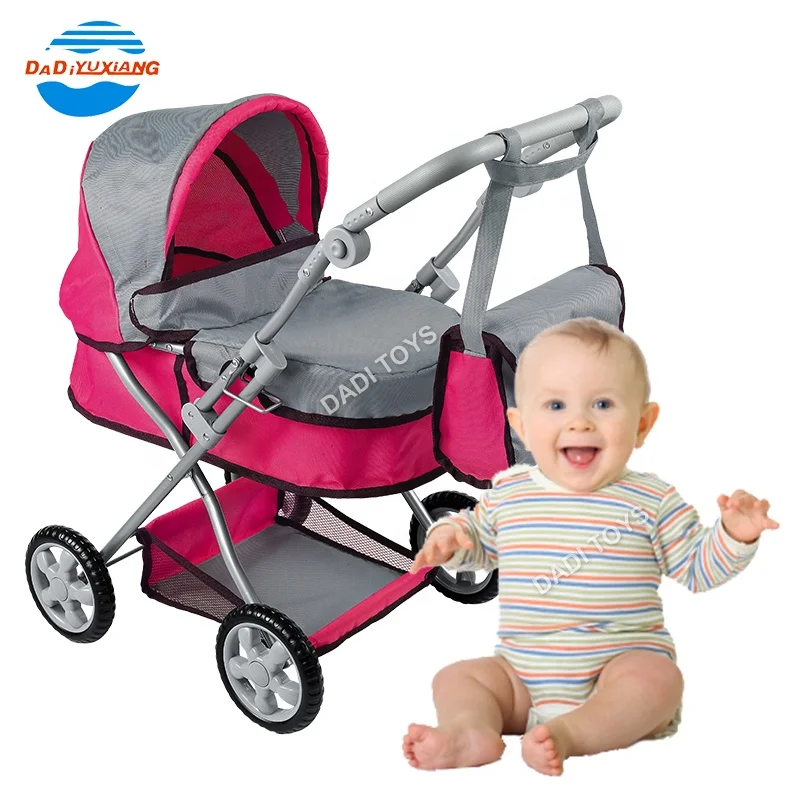 DADI OEM/ODM оптовая продажа металлическая детская тележка кукла игрушка коляска