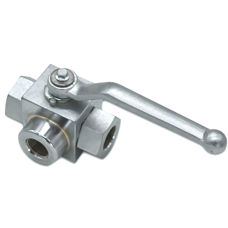 Factory Direct High Quality ZJQ3L/T -J6NG 3-way high pressure Ball Valve   for hydraulic pressure system