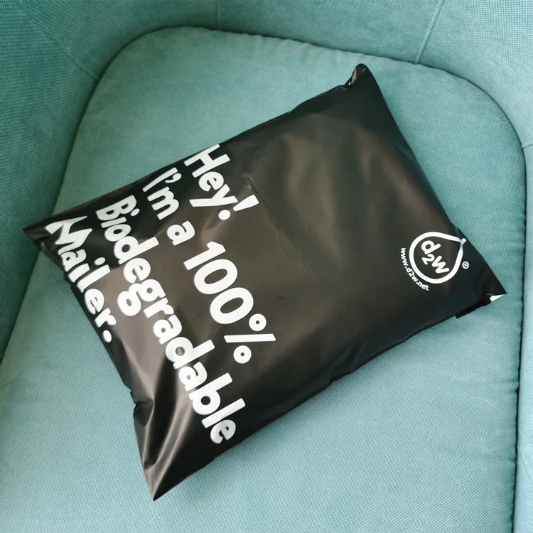 100% биоразлагаемый почтовый пакет с логотипом, индивидуальные тканевые почтовые пакеты, пластиковая упаковка, почтовый пакет для доставки