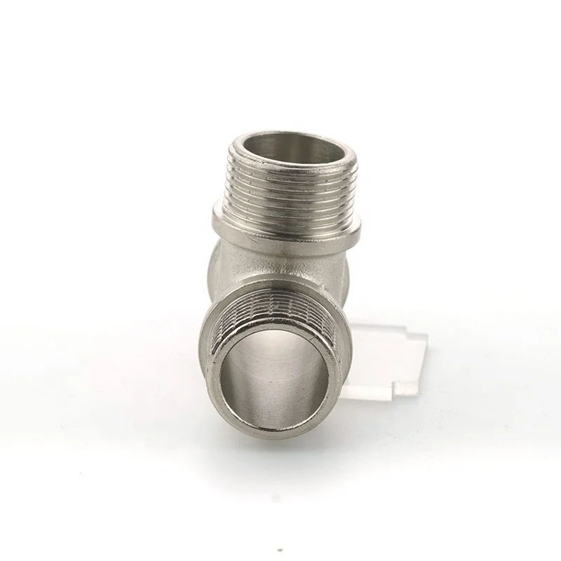 1/2' Manufacturer supply connector inner wire tap water pipe fitting 1/2in-1in tee elbow tee fittings