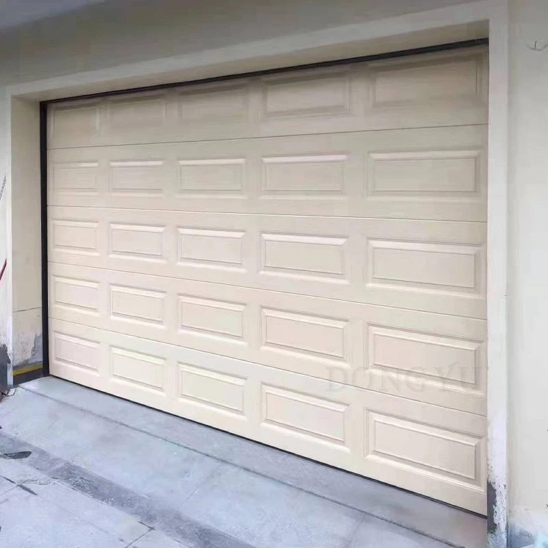 Aluminium Garage Door Sectional Modern Industrial Automatic Aluminum Glass Bifold Garage Door