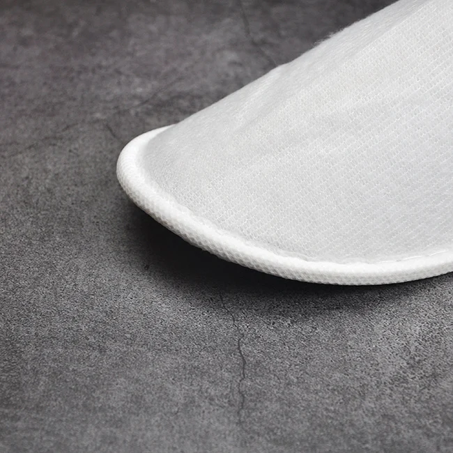 
Custom Slippers Men Women Disposable White Terry Slippers for Hotel Home SPA Resort 