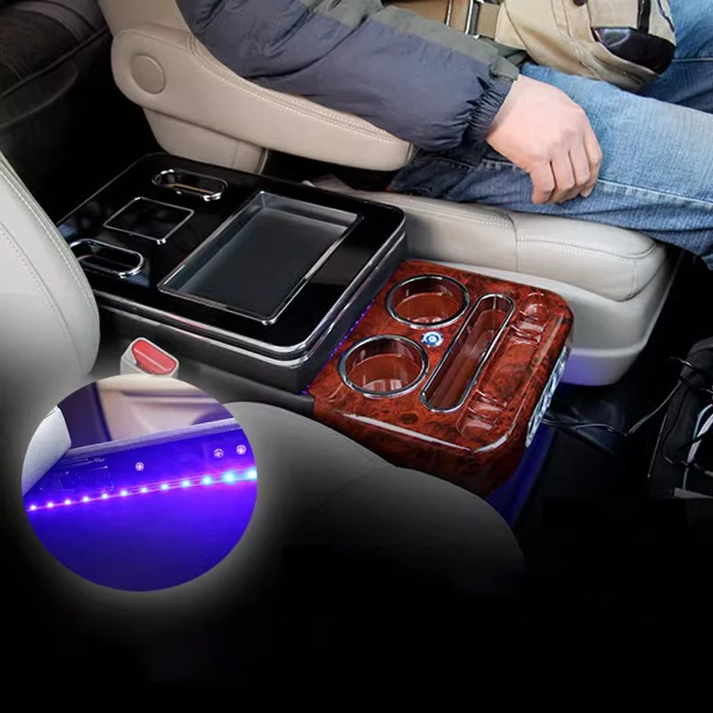 Toyota Hilux w447 SAIC MAXUS G10 Business Car central Armrest MPV Luxury Universal Double-layer LDV G10 Armrest Box For Car