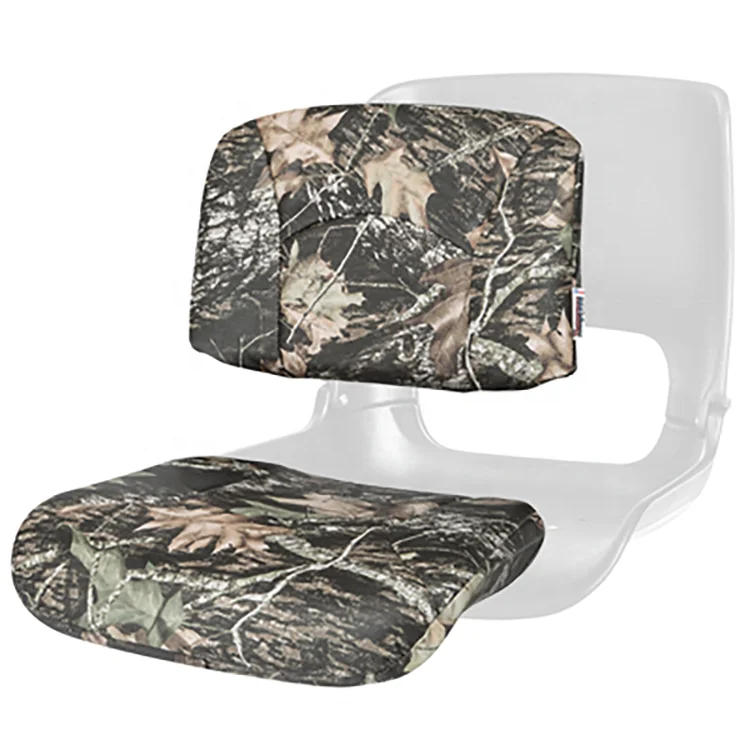 Heavy Duty Cheap Marine Plastic Pontoon Seats Fold Down Camouflage Boat Seats