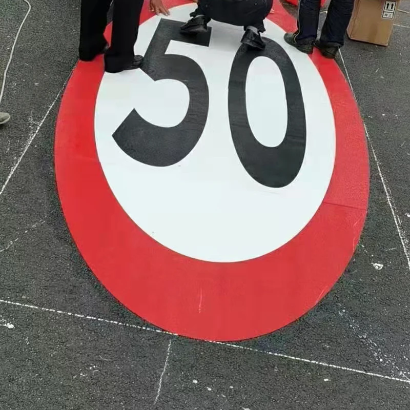 MANCAI Customized Road Marking Paint Pavement Marking Tape Yellow/White Pavement Marking Tape