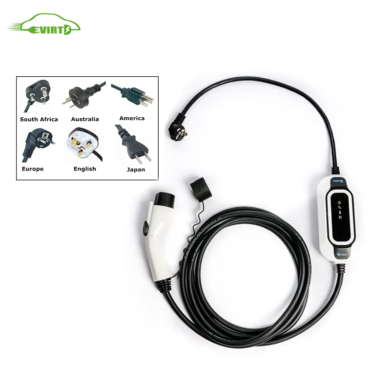 SAE J1772 EVSE Уровень 2 EV зарядное