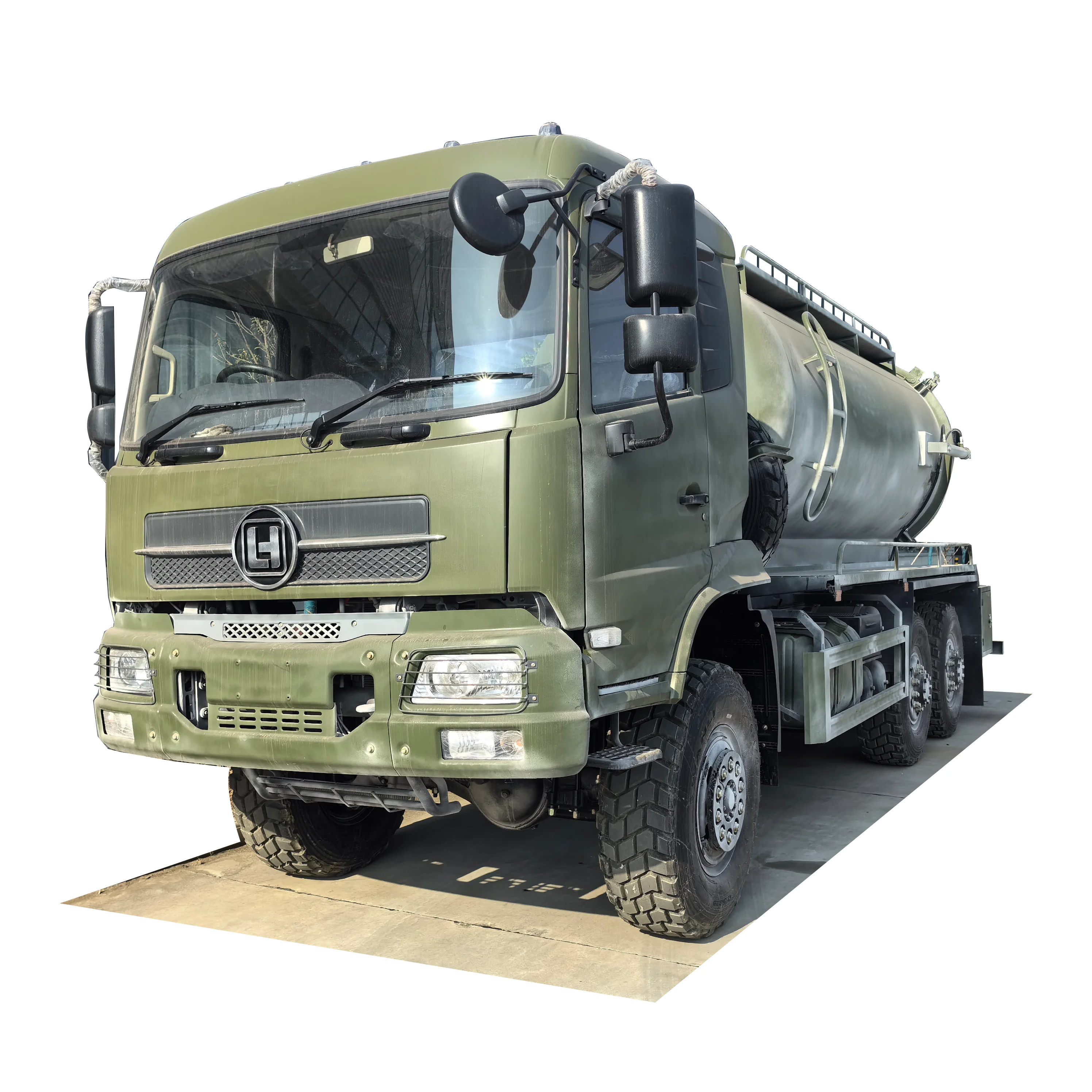 Chinese Famous brand 6X6 190HP  14cbm Vacuum Cleaning Tank High Pression Sewer Flushing Vehicle Sewage Suction Truck