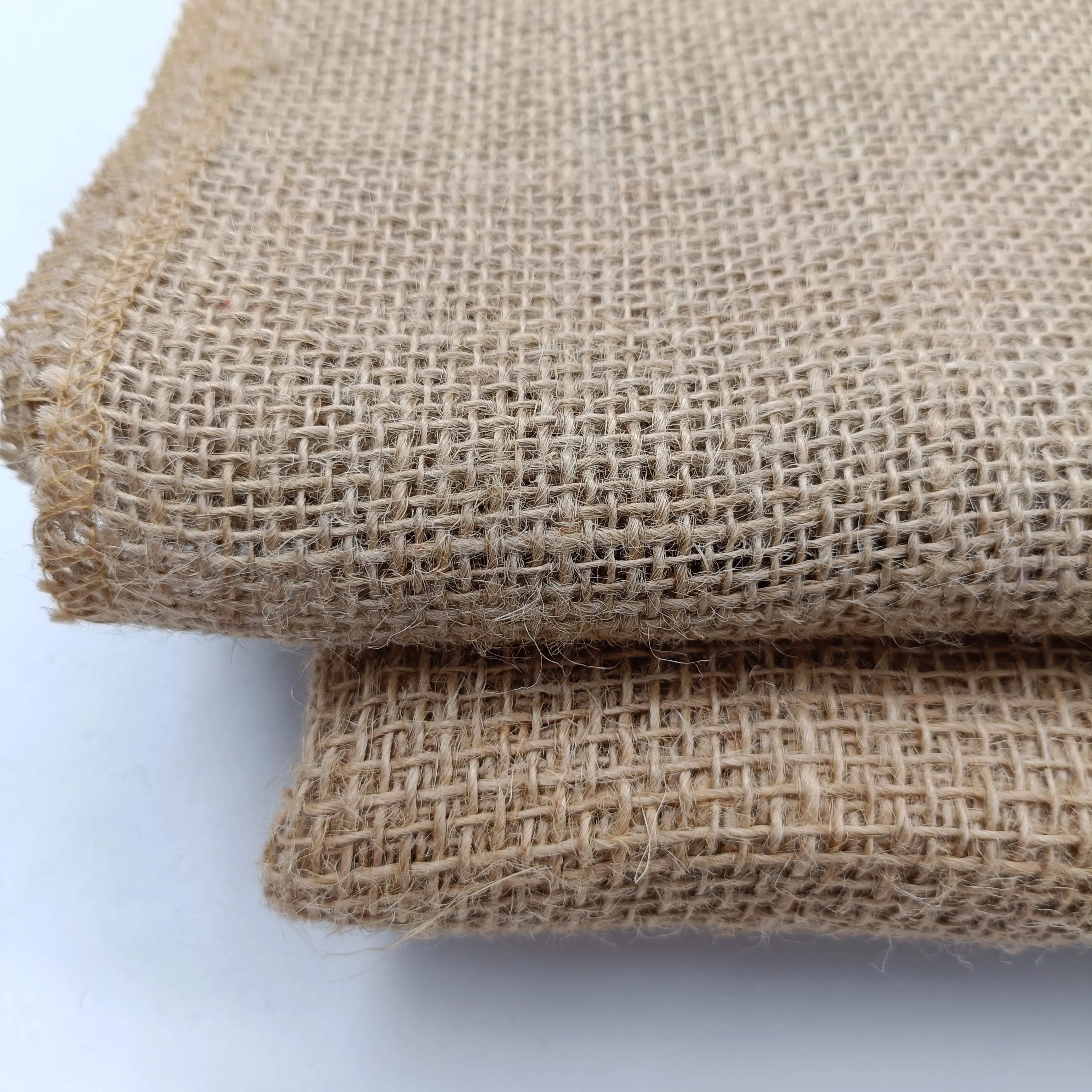 Hot Sale Gunny Fabric Hessian Cloth Natural Jute Burlap Fabric Wholesale