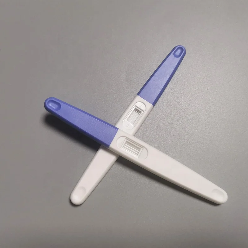 Pregnancy test over 99% accuracy HCG urine midstream test cassette pencil type