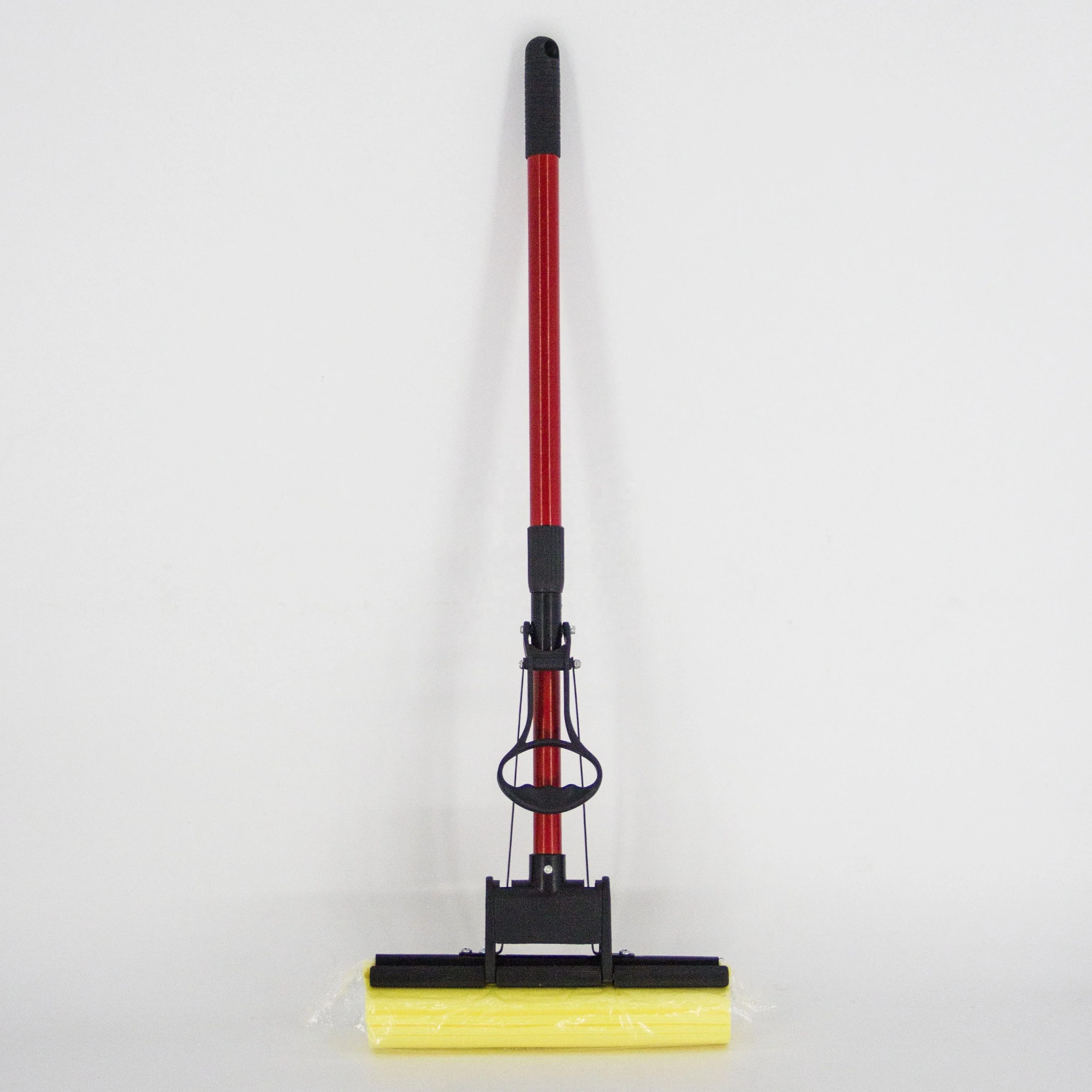 Hand Wash Free Absorbent Sponge Mop with Stainless Steel Telescopic Pole Household PVA Mop for Home Cleaning