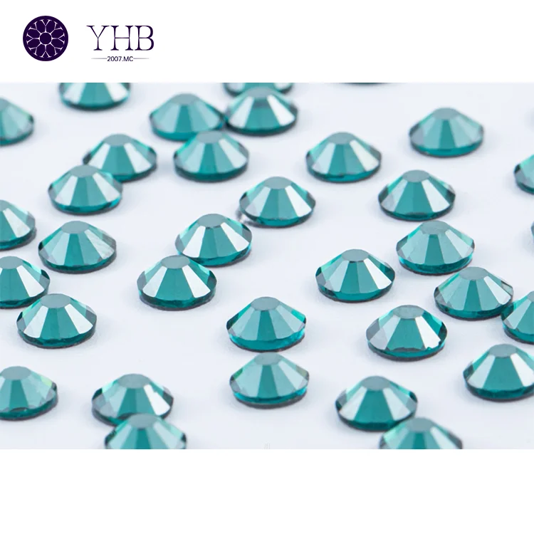 2024 YHB Hot Sale Flat Back Thermal Repair Premium Pine Gel Garment Accessory Loose Crystal Stones