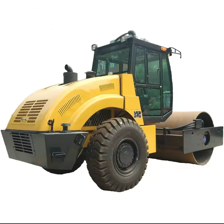 Construction machinery 12 ton single drum vibratory road roller LTS212H