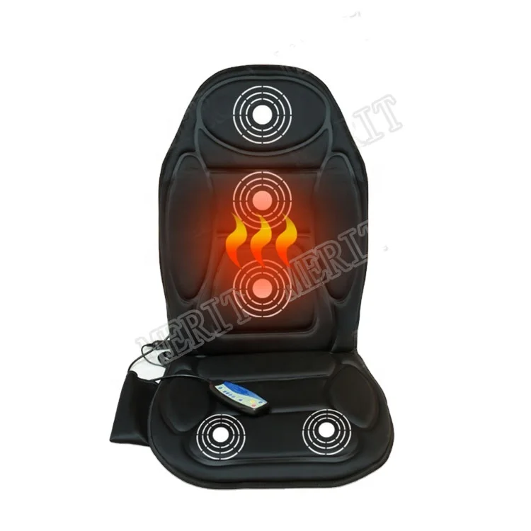 
5 Motor Home And Car Rechargeable Seat Electric Vibrate Back Butt Massage Cushion With Heat 