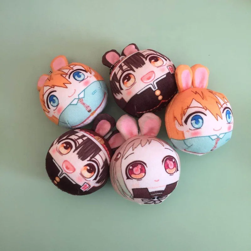 Juno Creative squishy  squeak manjuubead filling/coton filling squeaker custom round plush keychain