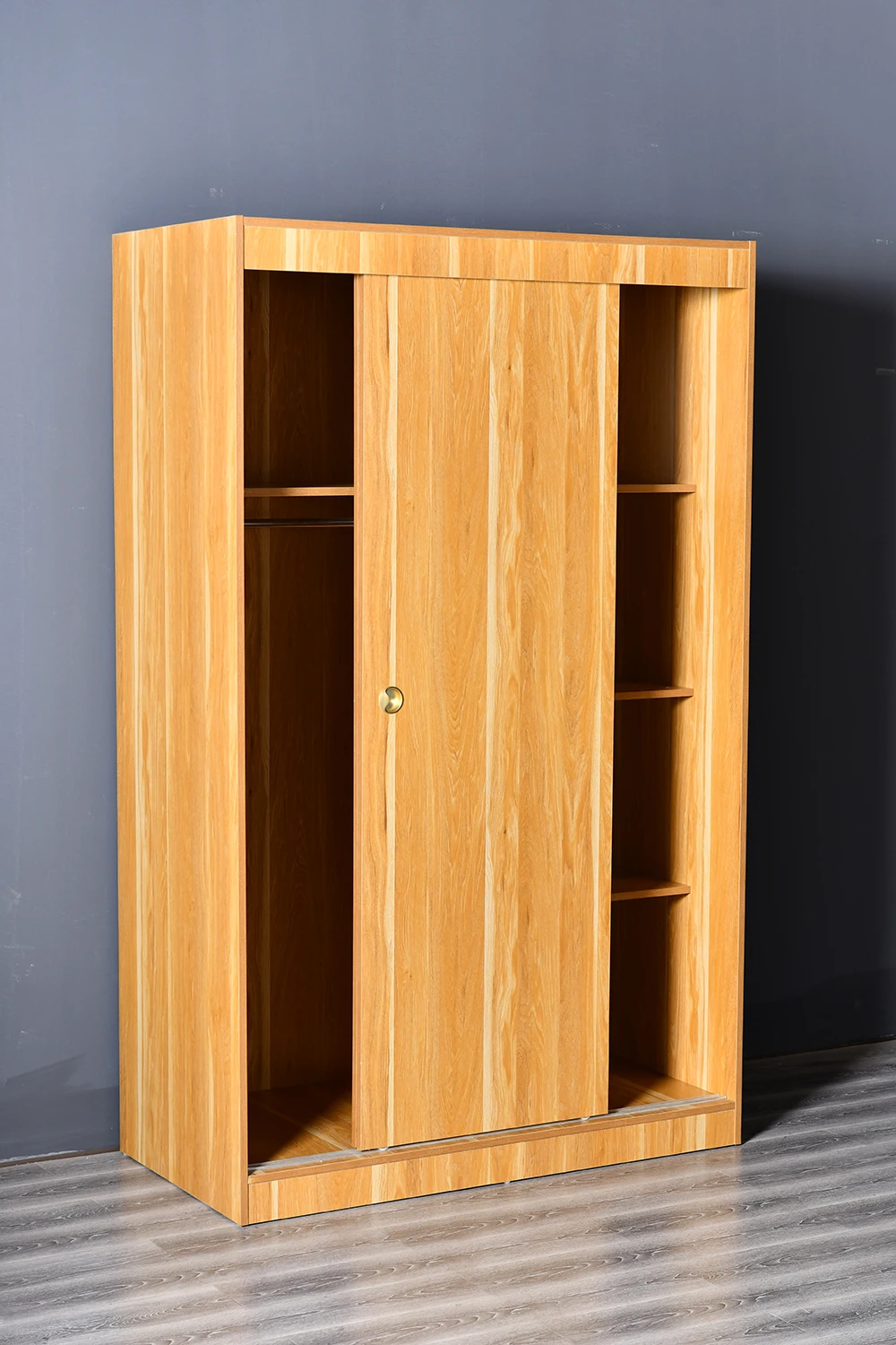 Wholesale Modular Custom Large Storage Bedroom Furniture Closet Sliding Wooden Door Wardrobe Cabinet