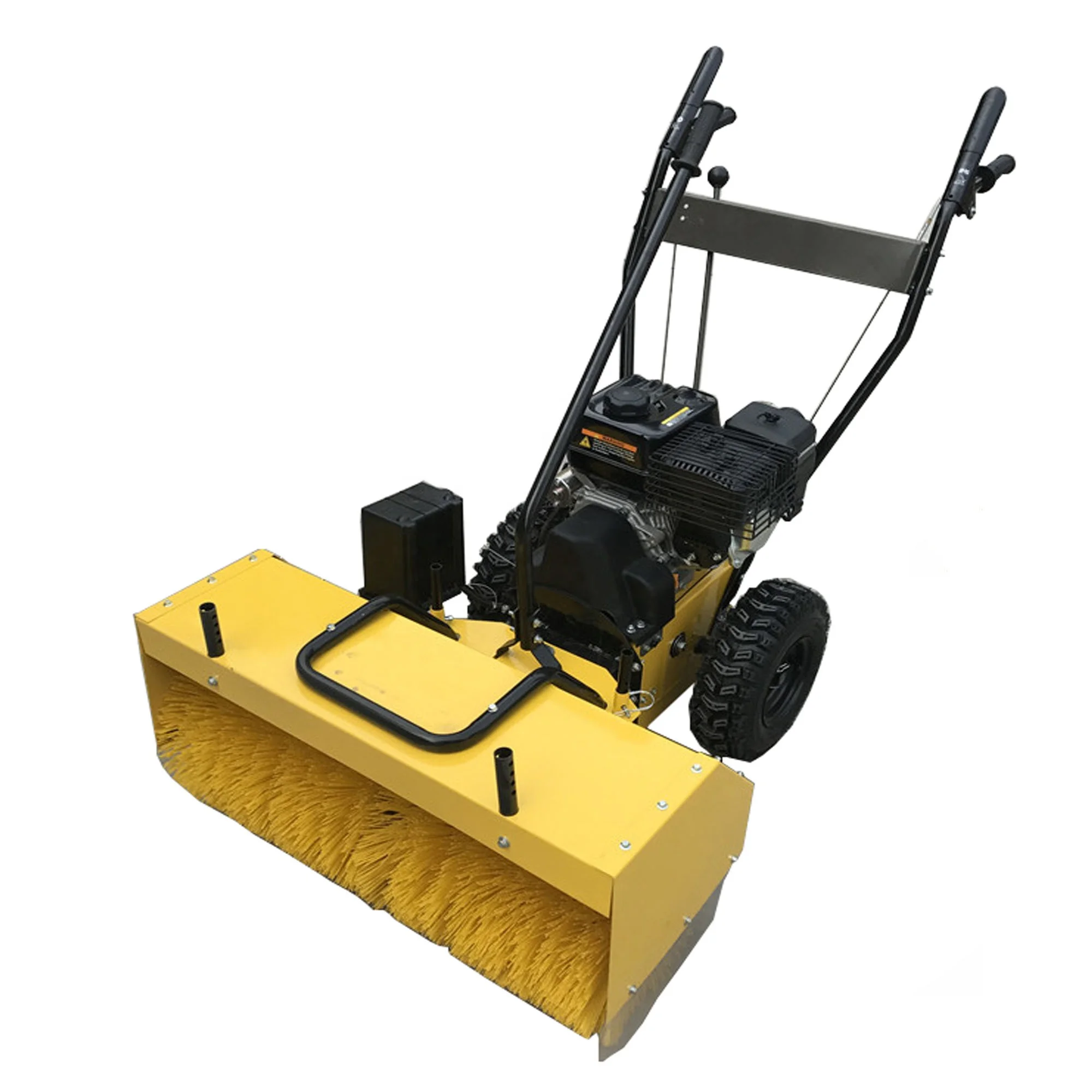Hand push rolling brush snow sweeper VOL-065S