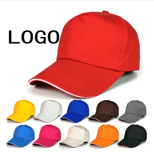 Custom Logo 5 Panel Baseball Cap Manufacturer 3D Embroidered Plain Blank Golf Baseball Cap For man and woman