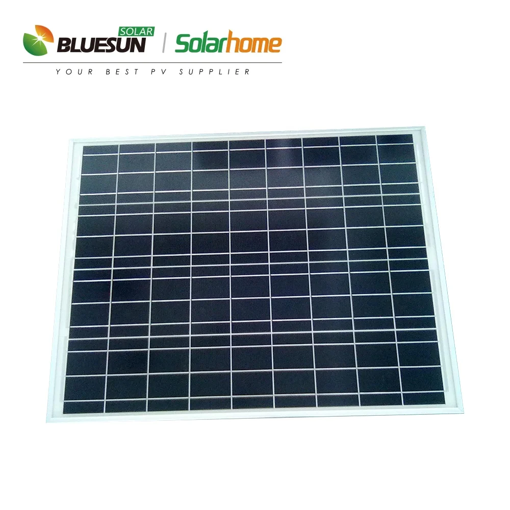 Bluesun 80 watt photovoltaic solar panel 80 w poly solar module 75w