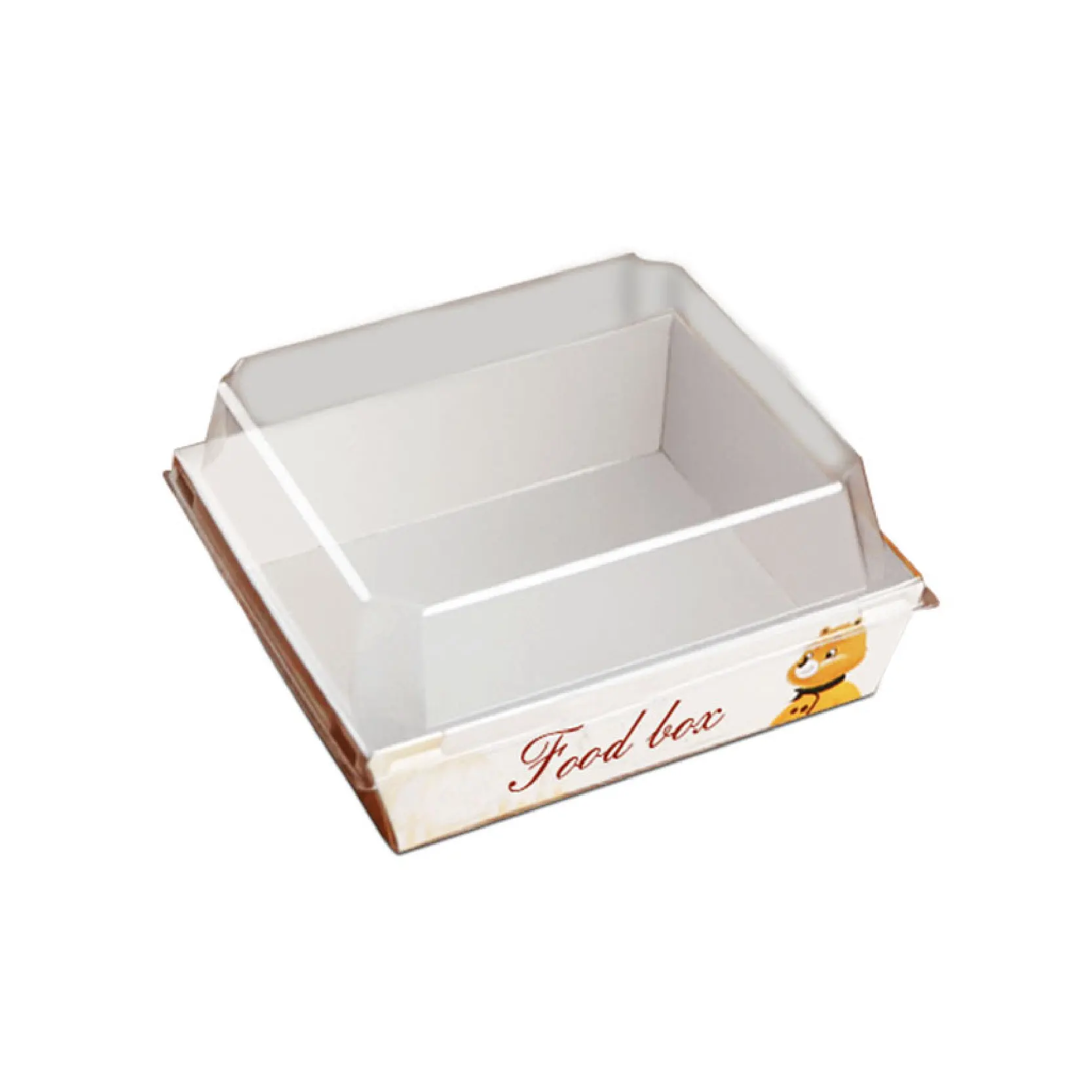  Экологичная Бумажная коробка для пищевых продуктов упаковки тортов