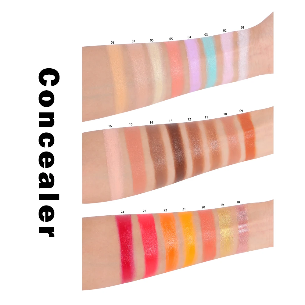 Lilywild Wholesale Oem Full Coverage New Concealer Private Label Creamy Makeup Concealer Palette