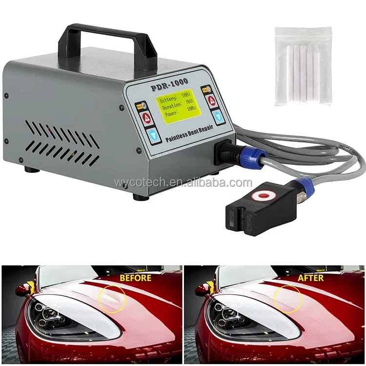 220V 50Hz Dent Remover Free-Painting Dent Repair Tool Induction Heater Iron Car Body Dent Repairing Tool (US standard 110V)
