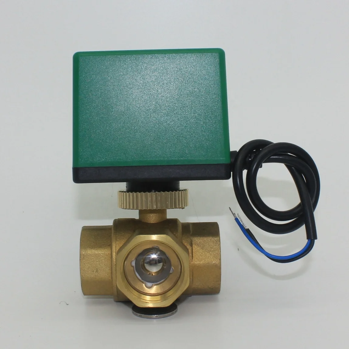 220v 1/2 3/4 1 inch 2 way 3way motorized control ball valve with electric actuator
