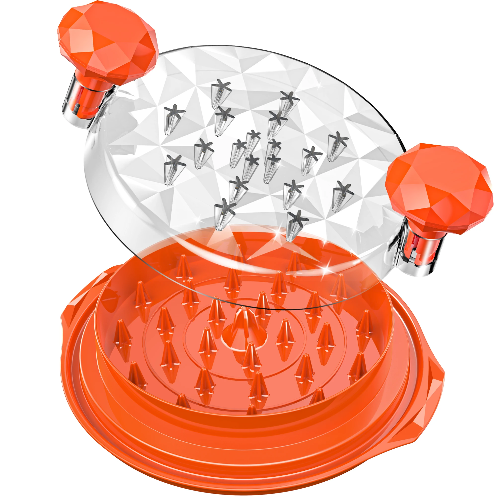 9.84 Inch Meat Grinders Machine Chicken Shredder BPA Free Chicken Shredder Large Chicken Breast Shredder Too