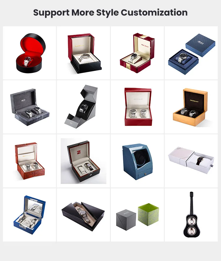 
2021New style OEM customizable watch boxes cases boxes for watches long paper watch box 