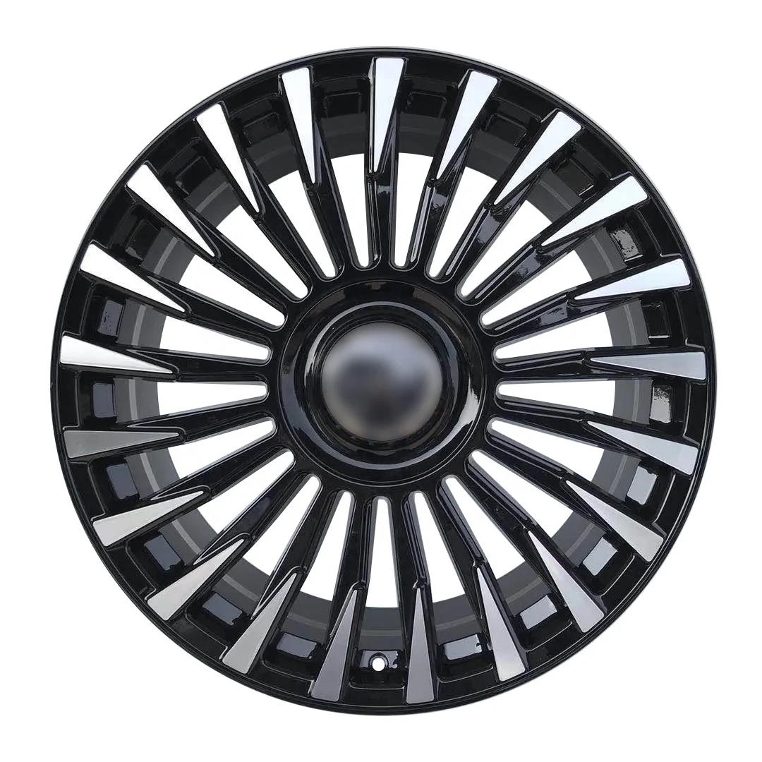 NNX Customised forged wheels 17 18 19 20 21 22 23 24 inch black custom knurling best quality factory wholesale  for Land Rover