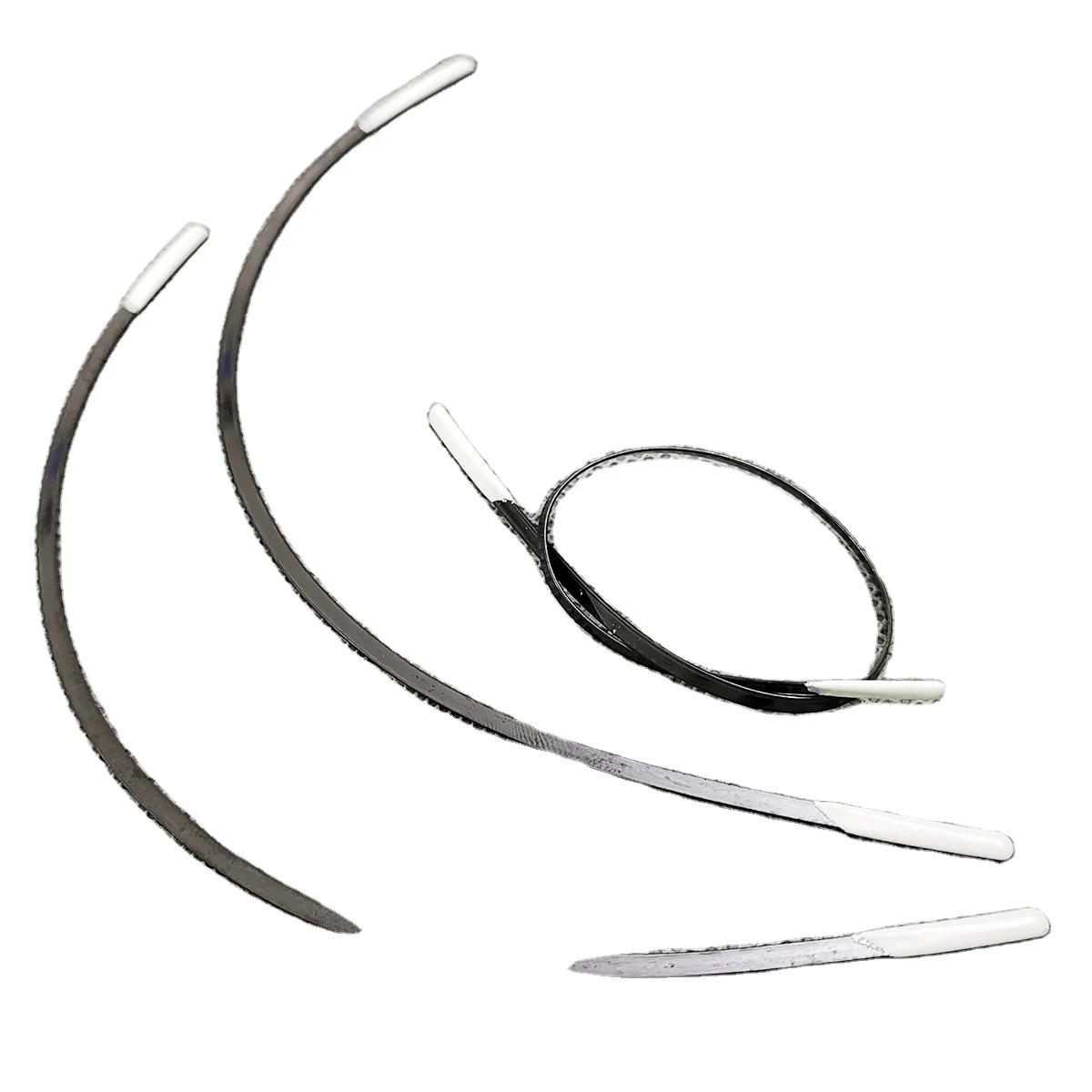 Factory Spot Electroplated Underwire Bra Painting Stainless Steel Coated Titanium Nickel Memory Alloy Flat Wire Steel Bracket