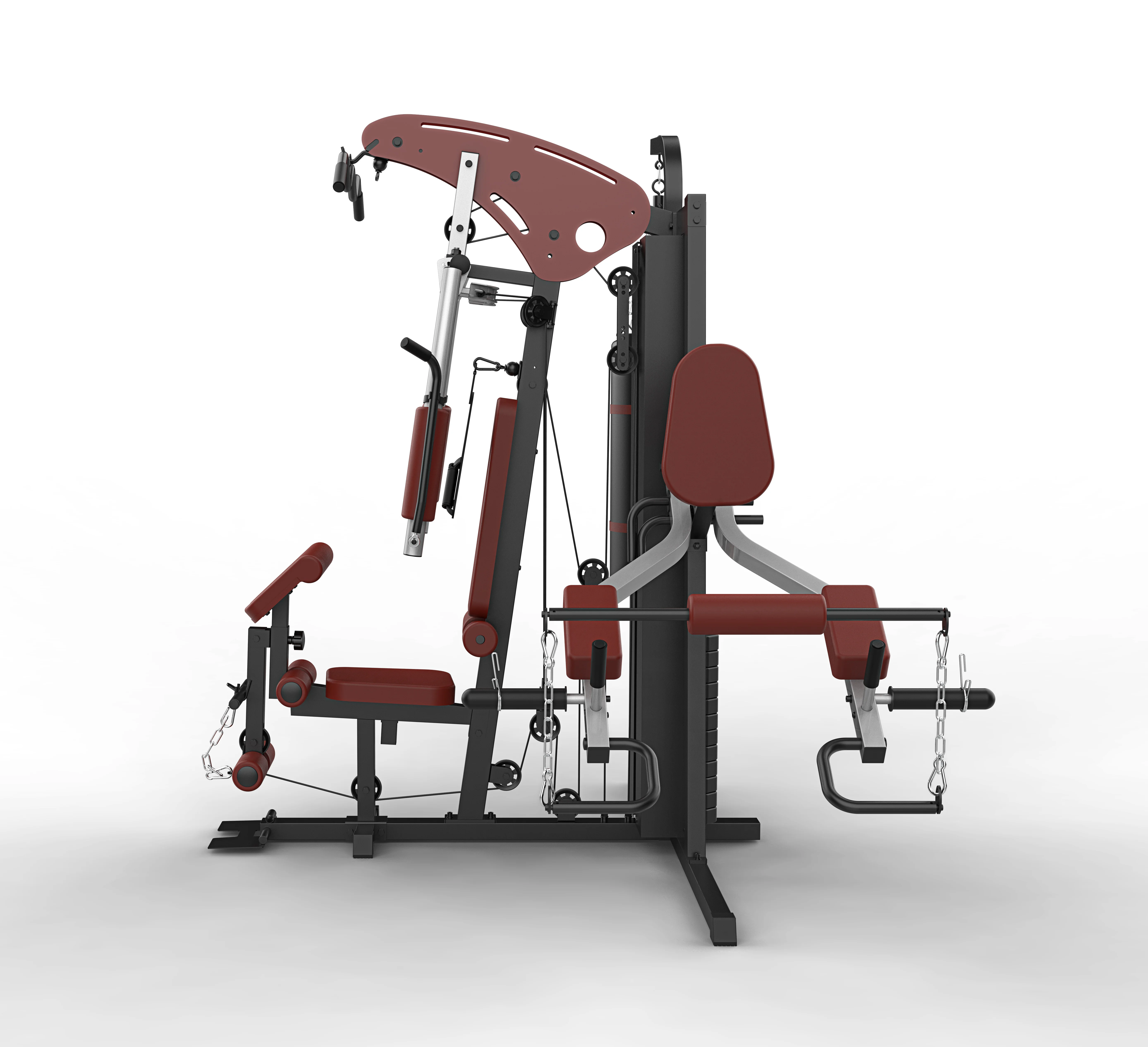 Hot Sale Unisex 3 Station Home Gym Equipment Versatile Multi-Function Strength Fitness Training Tool Mutli Function Station