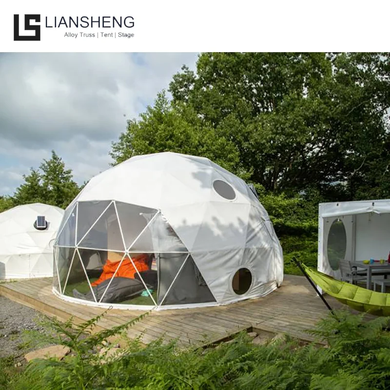  Оптовая продажа наружные белые садовые геодезические купольные палатки Igloo 4