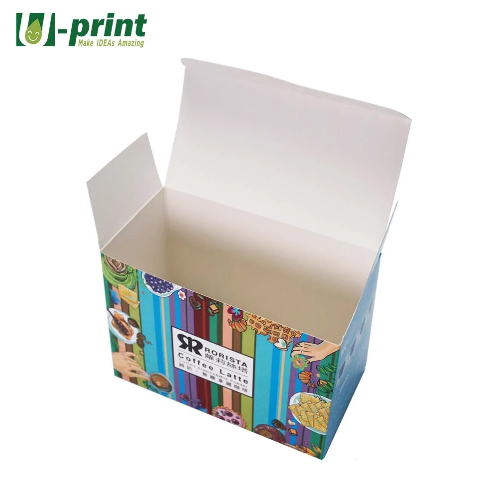 OEM ODM Custom Customer Logo Printing Factory Wholesale Price Small Gift Foldable Paper Box