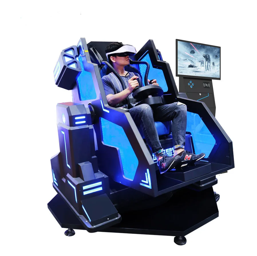 Виртуальная недвижимость оборудование самолет Летающий игровой автомат 9D VR игры симулятор кабины машина