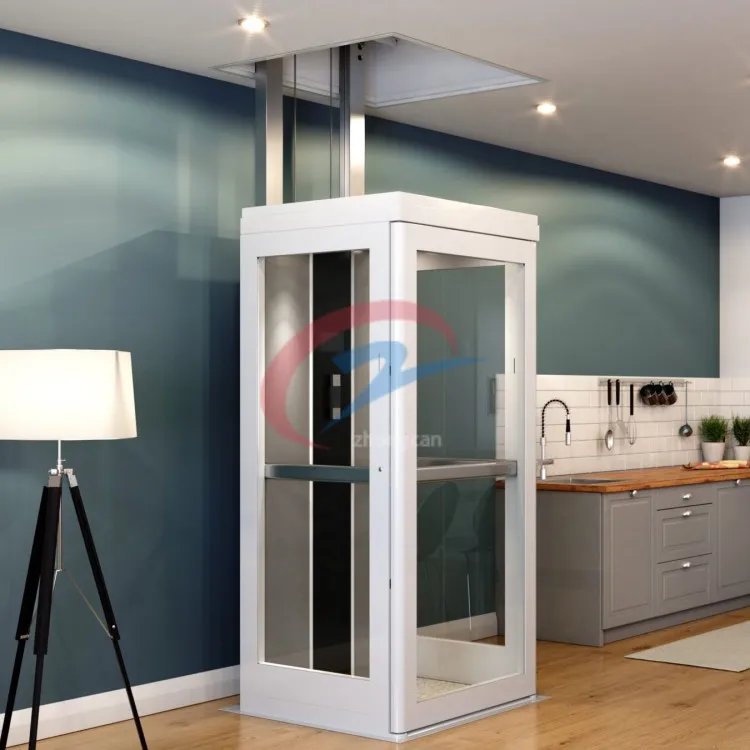 Customized Home Elevator Lifts 1 floor 2 floors 3 Floors Small Residential Home Lift for Outdoor