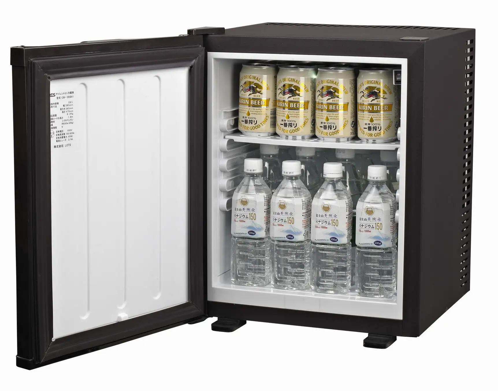 SC-28SA 28L mini refrigerator, mini cooler, glass door mini bar,